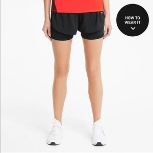 Puma Favorite 2-in-1 Women's Woven Running Shorts